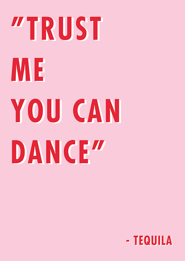 Trust me you can dance Poster